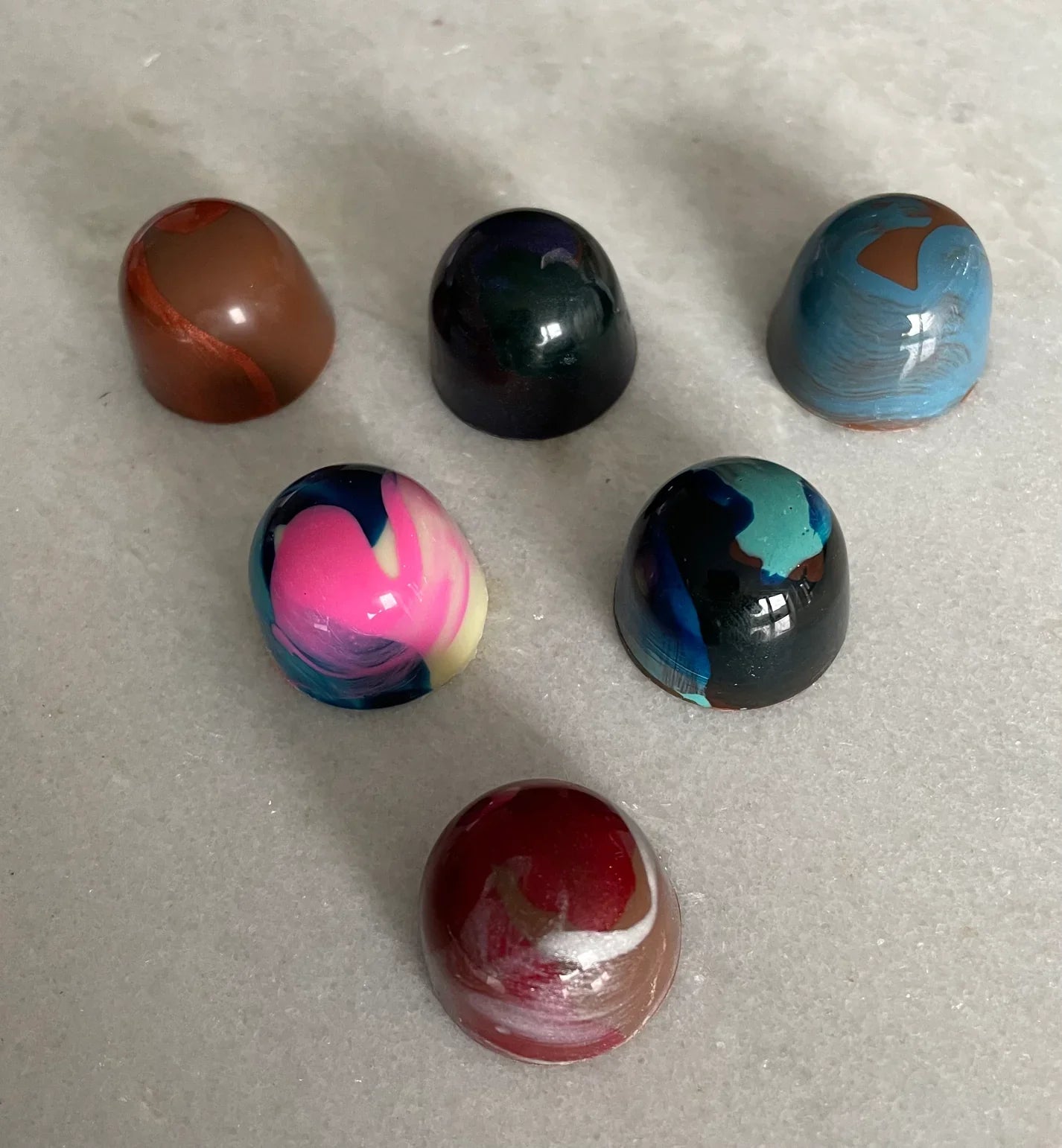Caramel Collection 6 chocolates